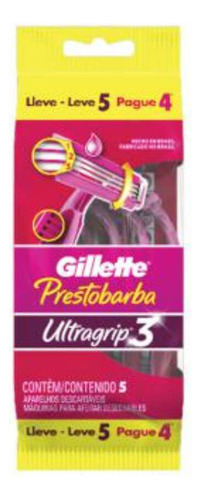 Prestobarba Ultragripe3 Aparelho Fix Feminino L5p4