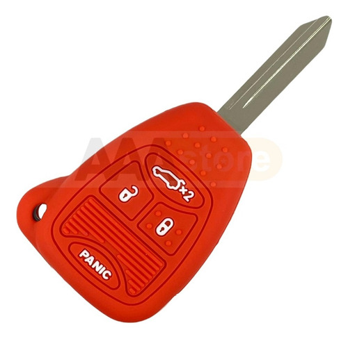 Capa Protetora De Silicone Para Chaves Chrysler Jeep Dodge,