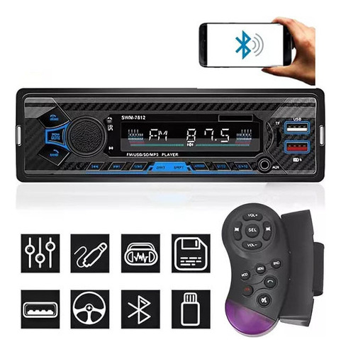Radio Estéreo Mp3 Fm Usb Controller For Bluetooth For Car