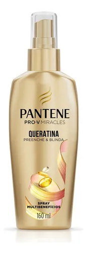 Protetor Térmico Multibenefícios Pro-V Queratina Preenche & Blinda Spray 160ml Pantene