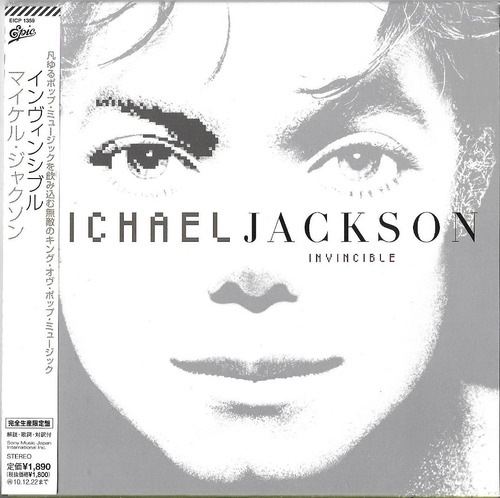 Michael Jackson Cd Invincible Cd Japones Obi Japan