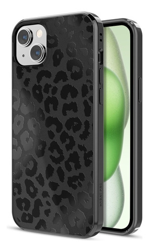 Funda Para iPhone 15 Plus (6.7) Diseño Mood Leopardo Magsafe