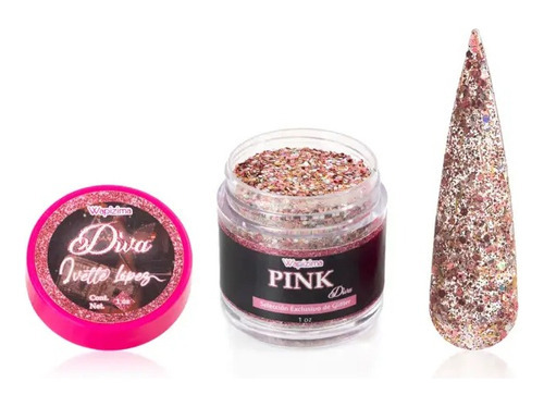 Diva De Wapizima Acrilico De Diseño Profesional 1oz Color DIVA PINK