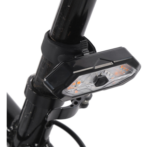 Luz Trasera Recargable Usb Para Bicicleta Con Control Remoto