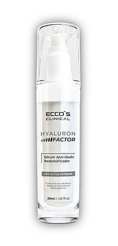 Hyaluron Factor Serum Anti-idade Redensificador 30ml Eccos