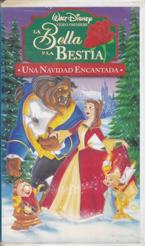 Vhs | La Bella Y La Bestia: Una Navidad Encantada 