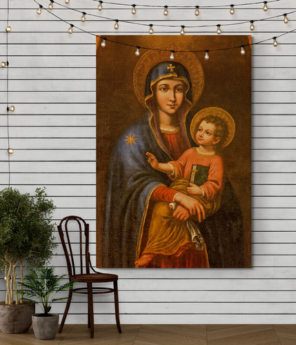 Cuadro Lienzo Tayrona Store De La Virgen Maria 001 50x70cm