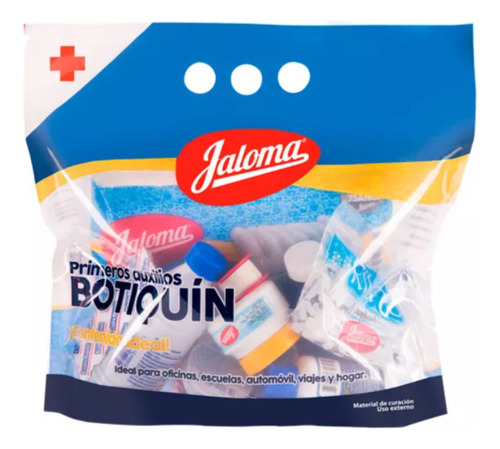 Botiquin Extra Grande, Con Material De Curacion Y Señal