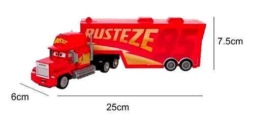 Cars Camion Mack A Friccion Disney Rayo Mcqueen Mundo Manias