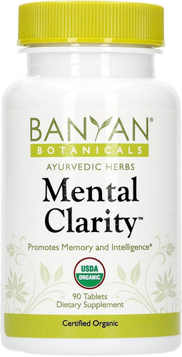 Banyan Botanicals Claridad Mental  Suplemento Orgánico Con G