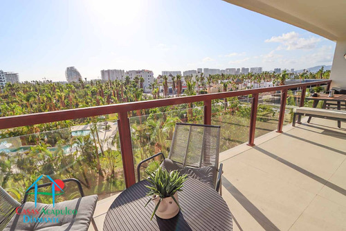 Cad La Isla Java I4. Terraza Con Vista A Los Jardines Y Albercas