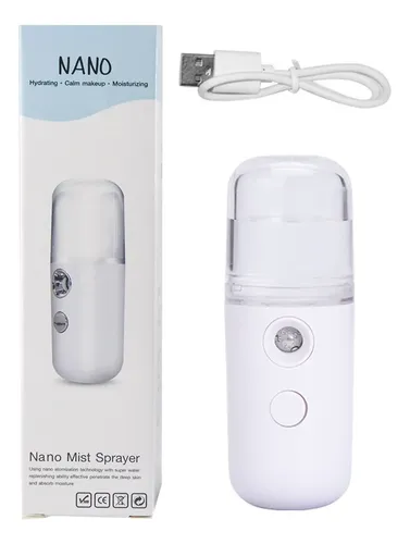 Portable Spray Face Hdifier & Steamer - Rechargeable ...