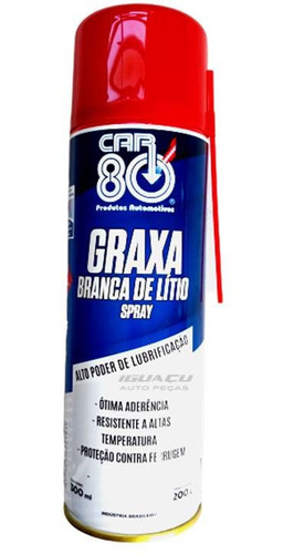 Lubrificante Corrente De Moto - Graxa Bca Spray Car80 300ml