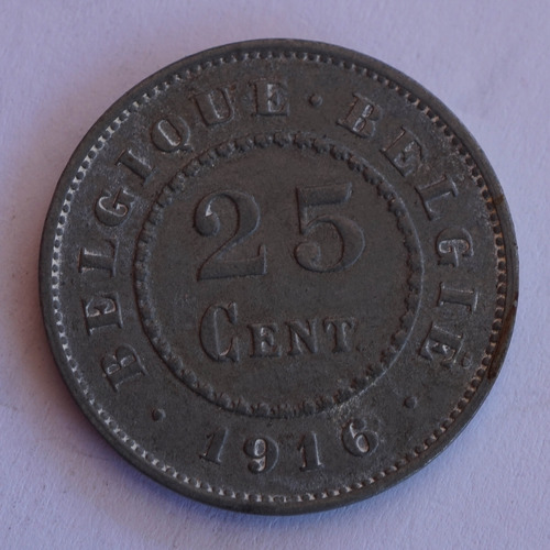 25 Cent - 1916 - Belgica