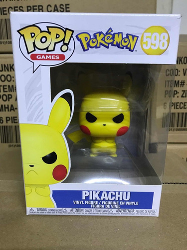 Pikachu Grumpy 598 Funko Pop Pokemon