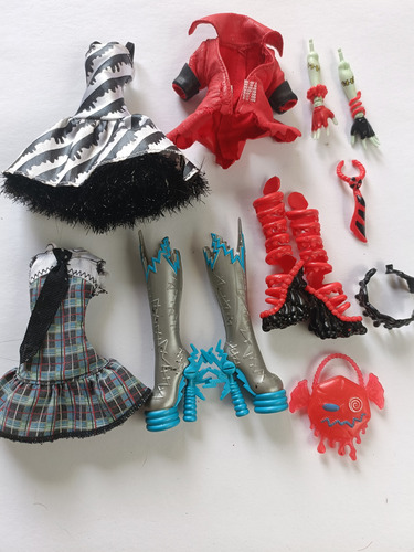 Monster High Lote Accesorios Frankie