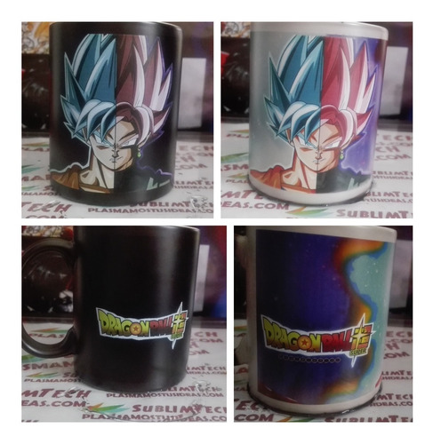 Mug Fusion 3d Magico Dragon Ball Super