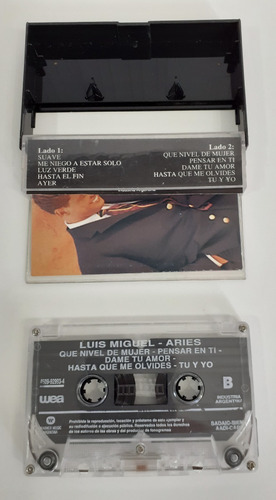 Lote De 4 Cassettes Luis Miguel - Julio Iglesias (Usado)