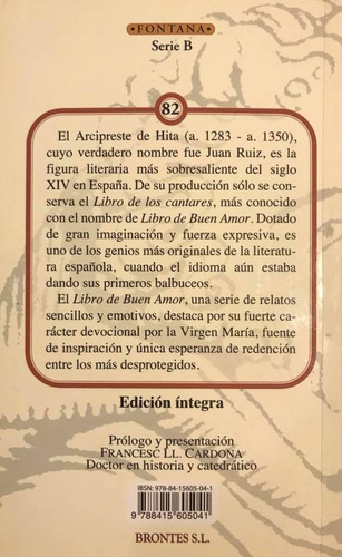 Libro De Buen Amor - Arcipreste De Hita