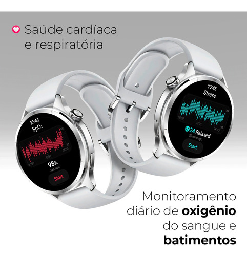 Relógio Smartwatch Xiaomi Watch S4 Gps 5 Atm 1,43 Amoled