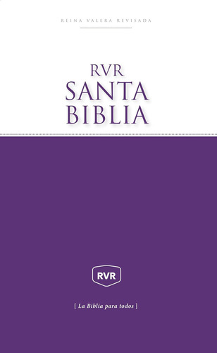 Libro: Santa Biblia Rvr (económica) - La Biblia Para Todos