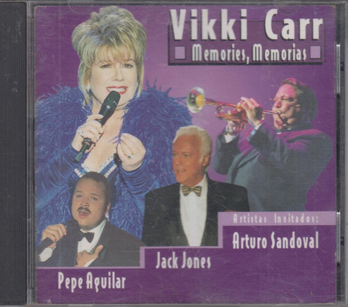 Vikki Carr Memories, Memorias Cd Original Usado Qqb. Mz