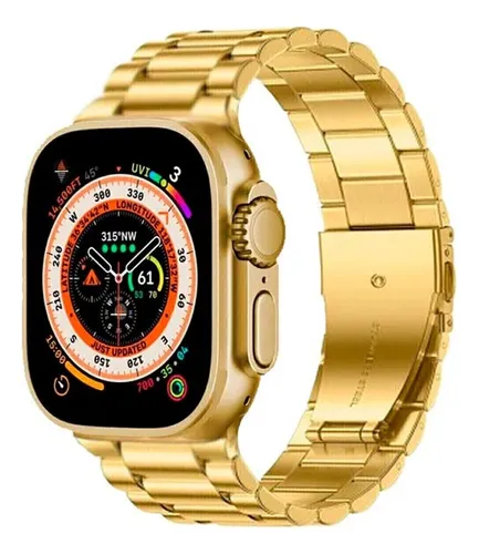 Smart Watch Dorado Oro Reloj Inteligente Ultra Serie 9 Cuotas