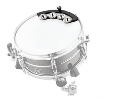 Pandereta Para Redoblante Meinl Bbta1bk Backbeat Oruga