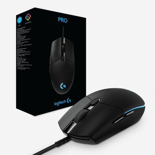 Mouse Gamer Logitech G Pro Hero 25600 Dpi 1ms Usb Rgb