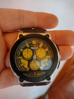 Reloj Timex Ironman Elite T5k350 Crhono Cuarzo 45mm