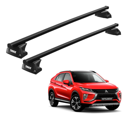 Rack Travessas Thule Aço Mitsubishi Eclipse Cross