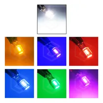 Comprar Kit De 10 Focos De Pellizco T10 18 Leds Canbus Aluminio 12v