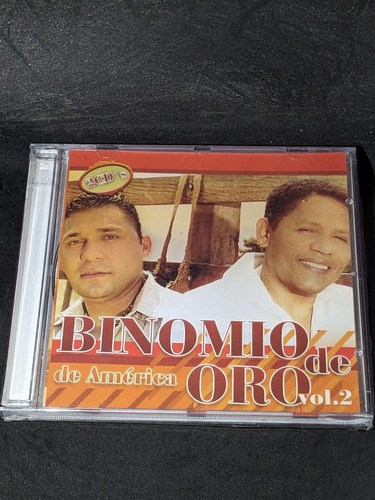 Cd Binomio De Oro  De America Vol 2  Sellado    Supercultura