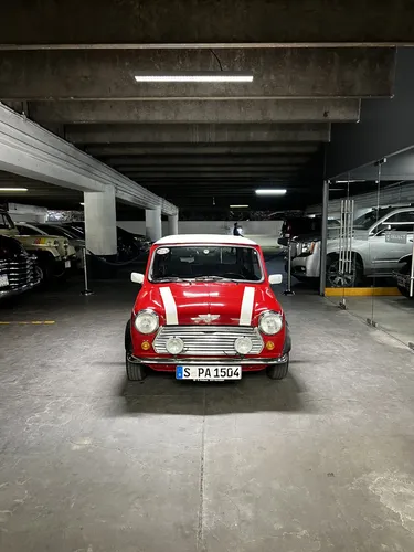 Cubierta Para Luz Auxiliar Mini Cooper Clásico | Roja Con Logo Corona, Estilo Vintage