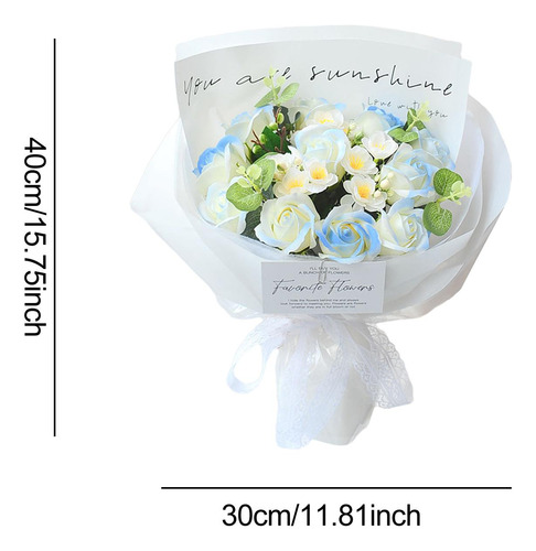 Bouquet De Rosas De Jabón Artificial Para Sus Estilo B