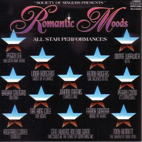 Romantic Moods Barbra Streisand Sinatra Perry Como Cd Pvl
