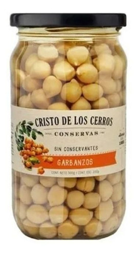 Garbanzos En Conserva Cristo De Los Cerros X 200 G