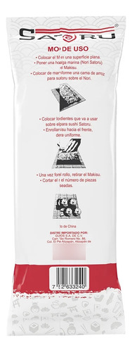 Tapete De Bambu Para Sushi Satoru 1 Pza