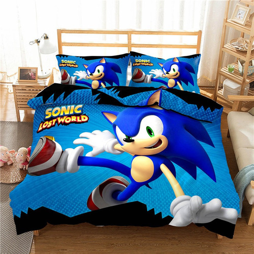. Funda De Edredón Sonic The Hedgehog