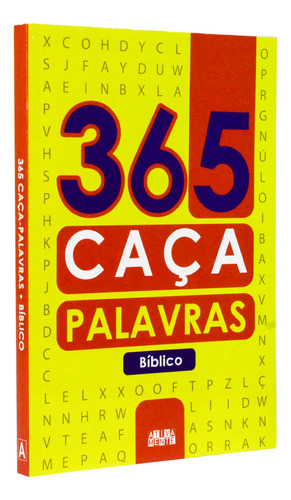 Livro 365 Caça-palavras Bíblico - Passatempos