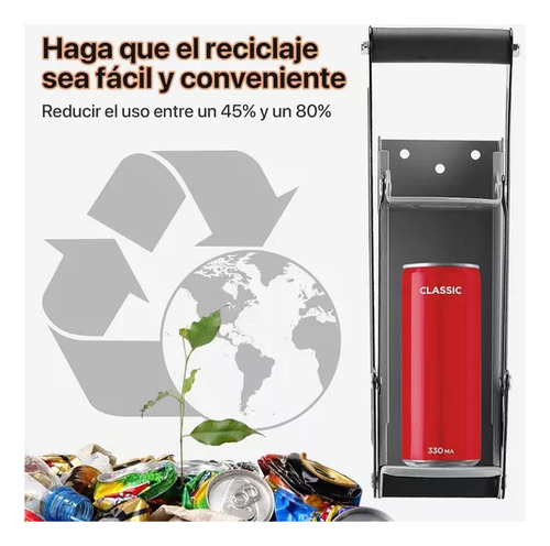 Aplasta Latas Y Abrebotellas De Aluminio Aplasta Latas
