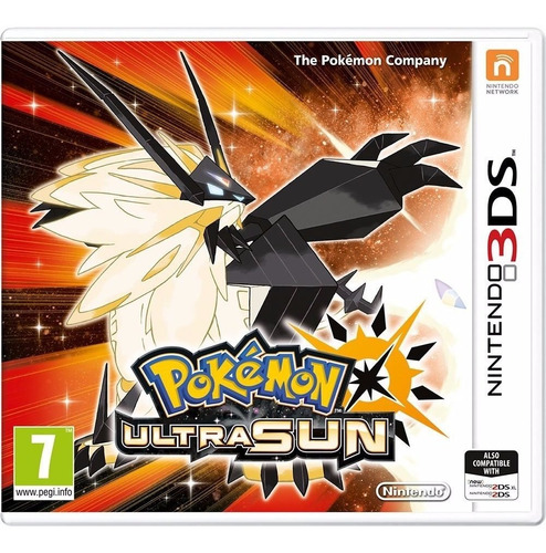 Pokémon Ultra Sun Nintendo 3ds Nuevo Original Domicilio