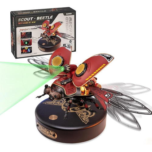 ~? Rokr Mechanical Puzzles Scout Beetle, Kits De Modelos De 