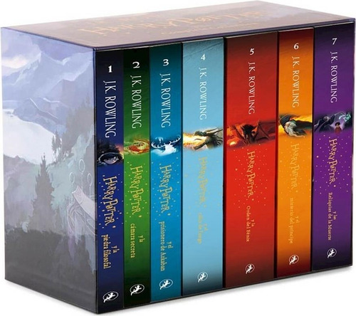 Colección Completa Harry Potter (7 Libros) - J. K. Rowling