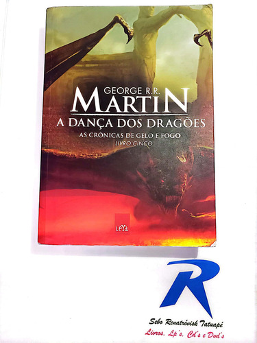 Coleção - As Crônicas De Gelo E Fogo - 5 Volumes - Editora: Leya - George R R Martin (Usado)