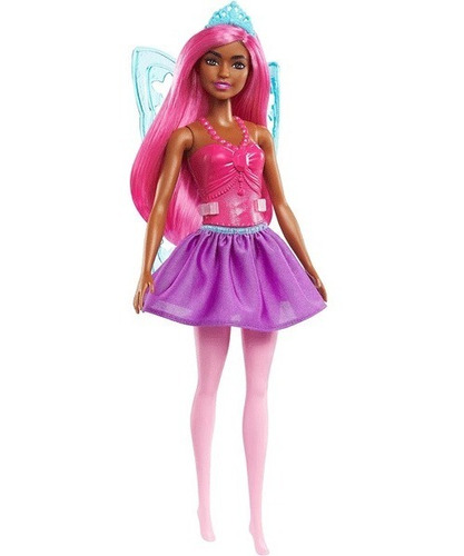 Muñeca Barbie Alas Rosada