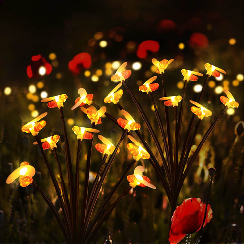 Semilits Luces Solares Para Caminos De Paisaje, 10 Luces Led