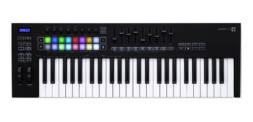 Controlador Midi Novation Launchkey 49 Teclas Mk3 Pads Usb