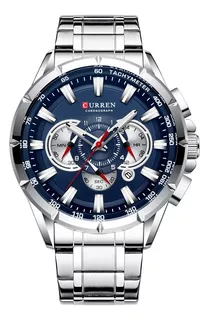 Reloj Para Hombre Curren Krec951903 Krec951903 Plateado