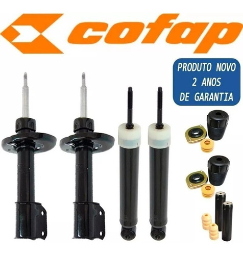 Kit Completo Amortecedor Corsa Celta Prisma 2009 2010 2011